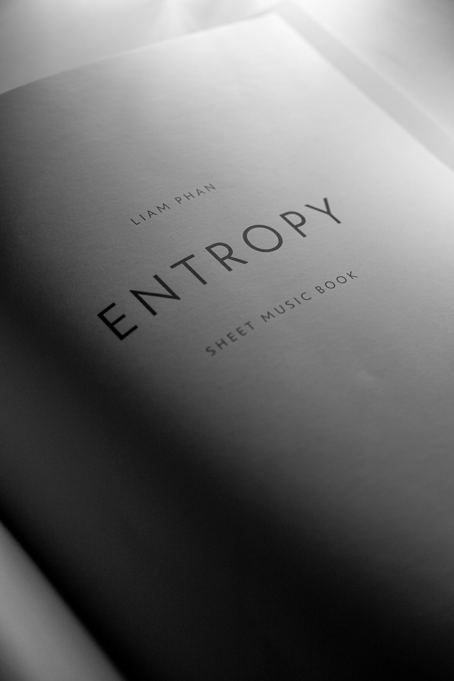 Entropy (Sheet Music Book) - First Page